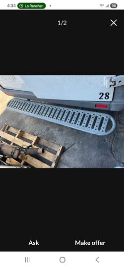 Sprinter metal rear bumper 2008 to 2018