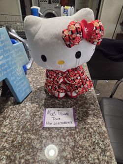 Hello Kitty Big Plush kimono kawaii Japan Sanrio 12 inch