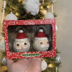 Johanna Parker Christmas Ceramic Salt & Pepper Shakers 