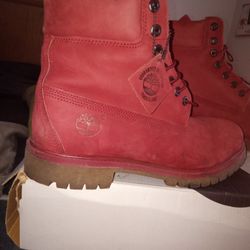 Timberland Boots Burgundy Sz10.5 Men Or best Offer 