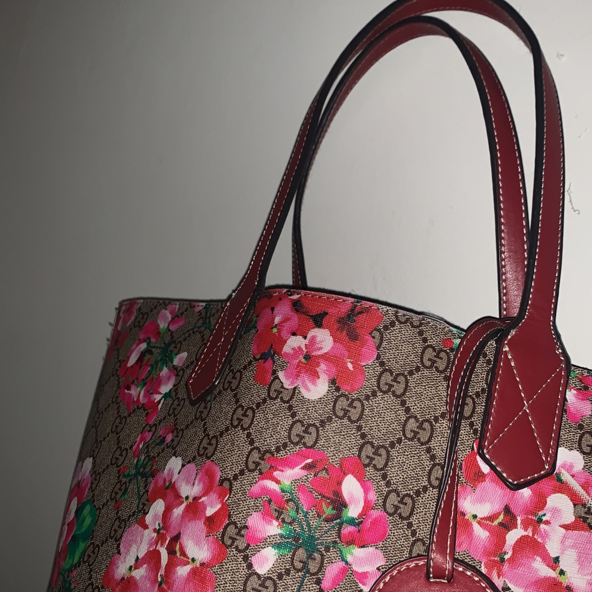 reversible floral tote bag GG (GUCCI