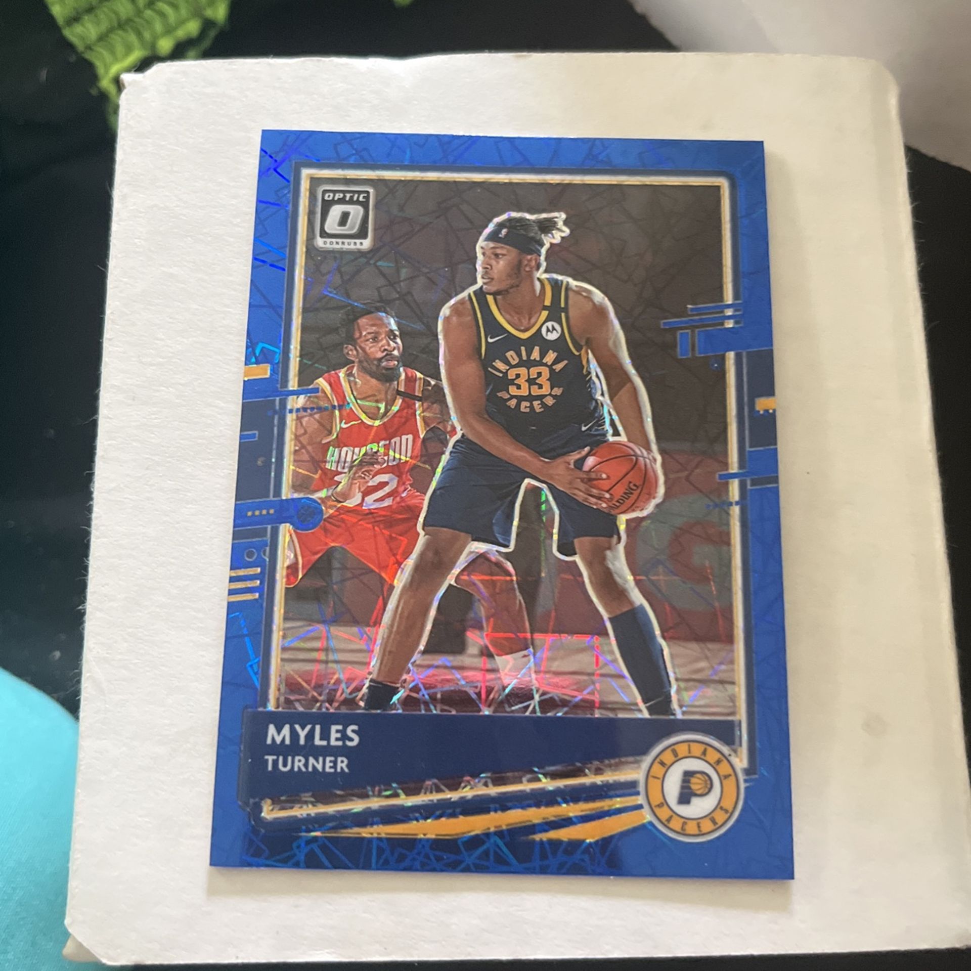 Optic card 2020 2021 season Myles Turner