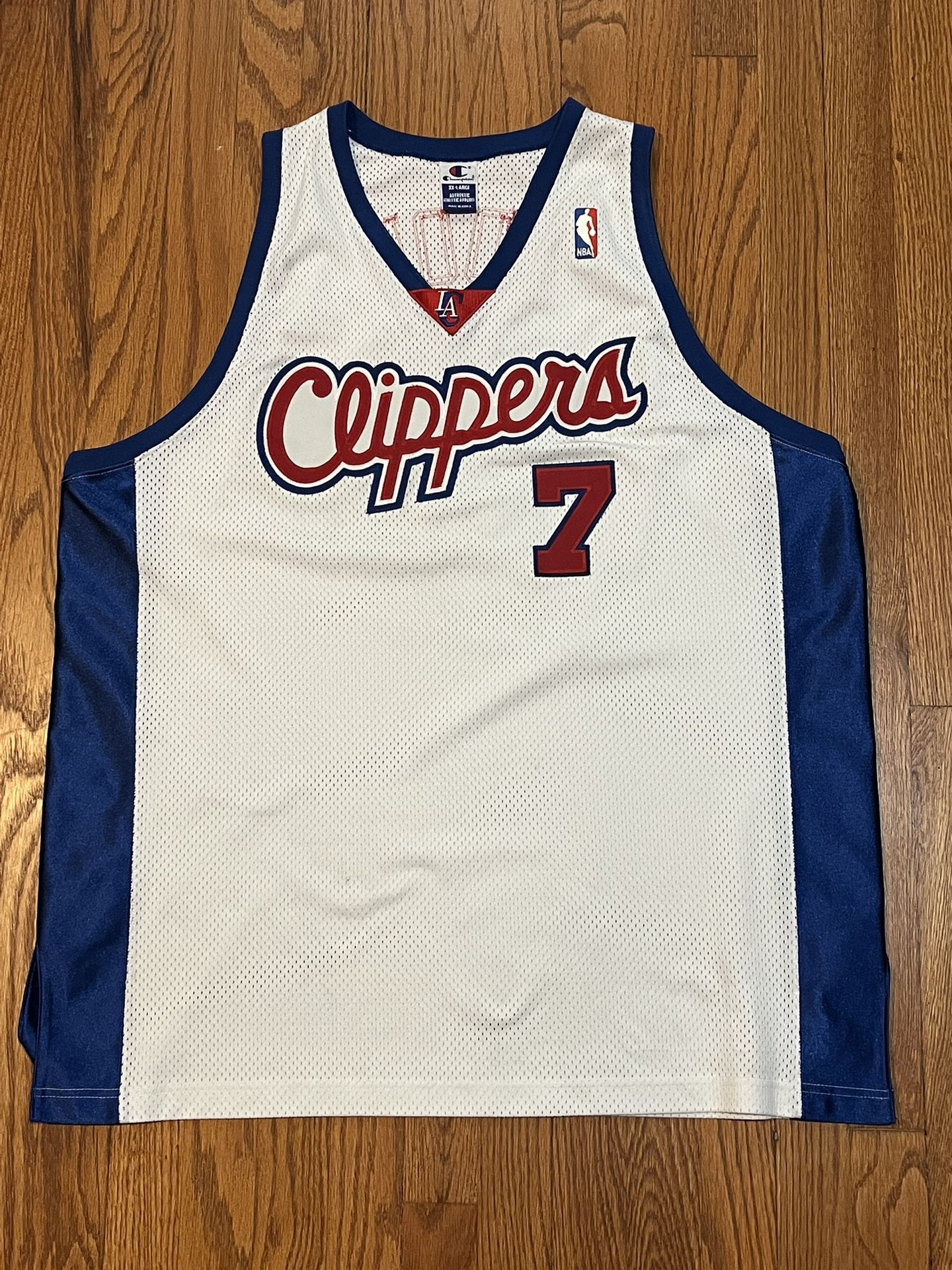 Lamar Odom Los Angeles Clippers Basketball Jersey, XXL, Champion, Authentic