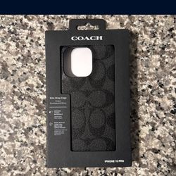 Coach iPhone 15 Pro Case