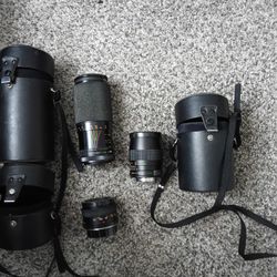 Camera Lens And Case