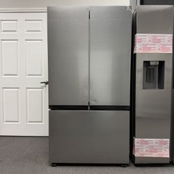 Samsung Refrigerator Stainless Steel with Ice Maker 