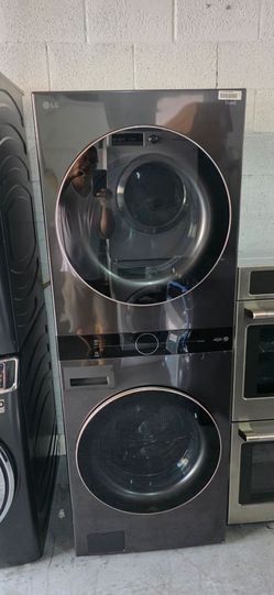 2026 LG TOWER STACKABLE WASHER AND DRYER FRONT LOAD 26 INCH