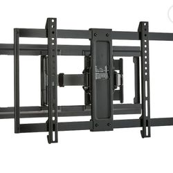 onn Ultra-slim Full Motion TV Wall Mount for 50" to 86" TVs, UL Listed, swivel ±45°, up to +5°/-20° Tilting
