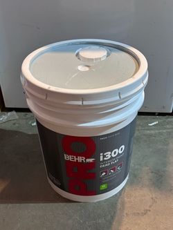 5 Gallon Paint Light Blue Gray / Azul Gris Claro Behr PRO i300 Interior Dead Flat