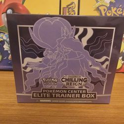 Pokemon Chilling Reign PC etb