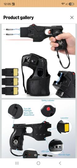 Taser that shoots