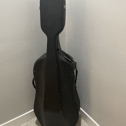 Hard 3/4-full Size Cello Case With Now Wood And Some Spare Strings