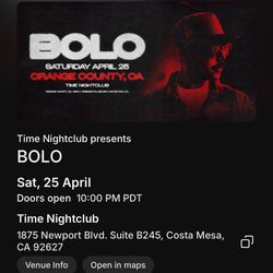 sold out bolo event 