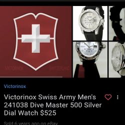 Victorinox Master Diver 500M Stainless Steel / Rubber