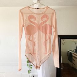 Zara Flamingo Badysuit