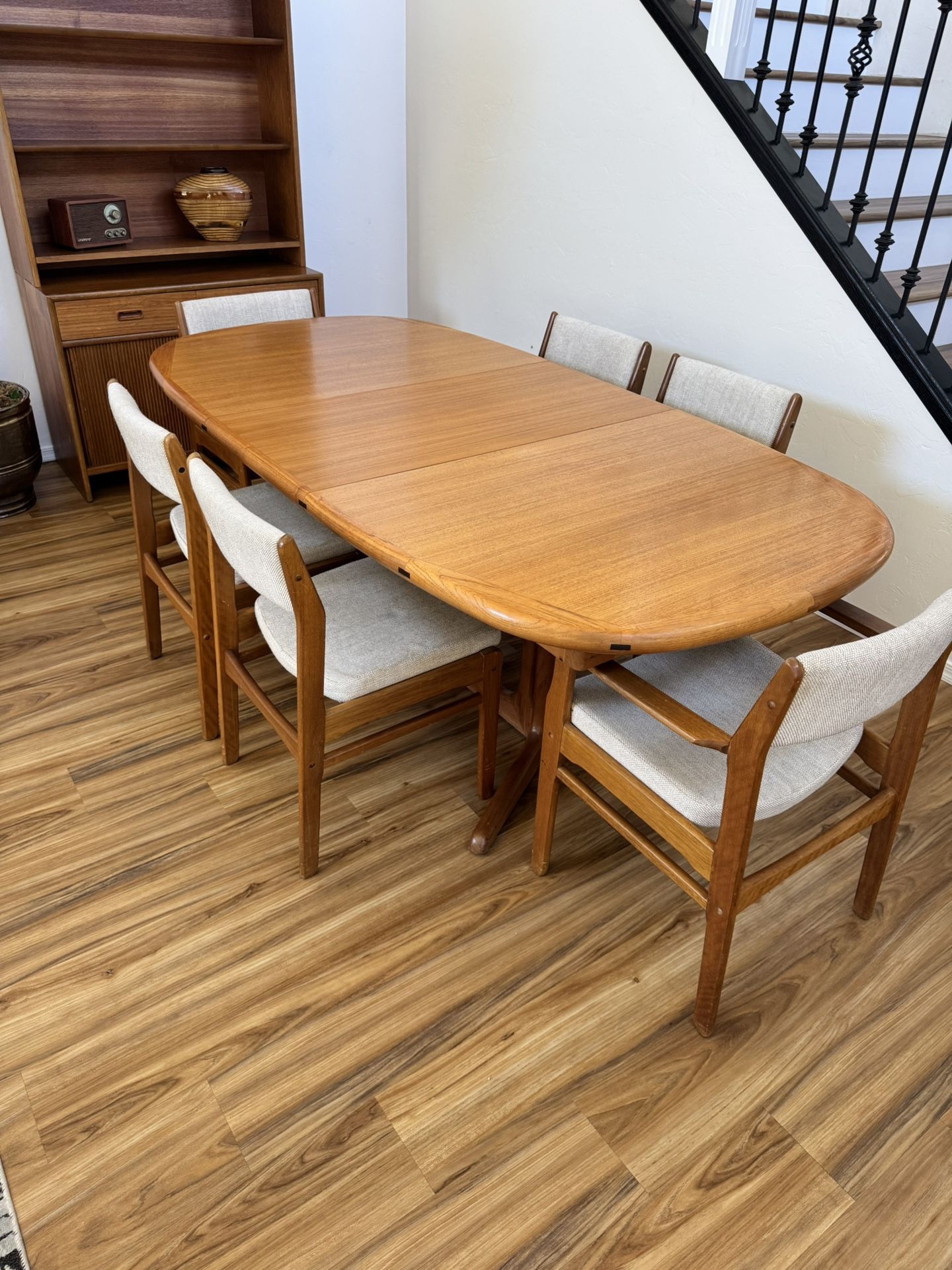🔥 VINTAGE DANISH TEAK DINING SET – 1960s  BENNY LINDEN– $1895 OBO 🔥