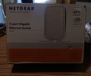 NETGEAR 5 Port Gigabit Ethernet Switch