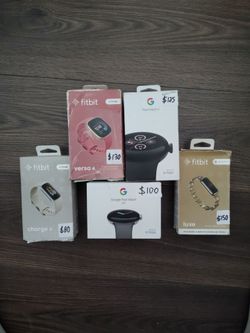 Fitbit & Google Smartwatch Bundle – 5 Items