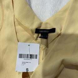 Forever 21 Yellow Dress