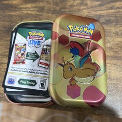 Pokemon TCG Pokemon Pocket Code Cards Plus Tin 