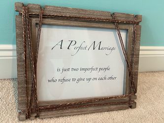 A Perfect Marriage Framed with Unique Rope Decor