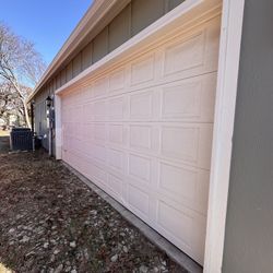 Used 18x8 Insulated Garage Door  *Nice-*