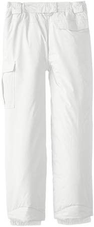 NEW Girls M or L Insulated SNOW Pants, Milky White