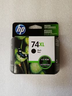 HP 74XL printer cartridge-black.