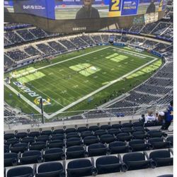 La Rams Vs Chicago Bears Section 506 Row 6 9-10