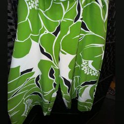 Green Multi Color Pants (Size XL)