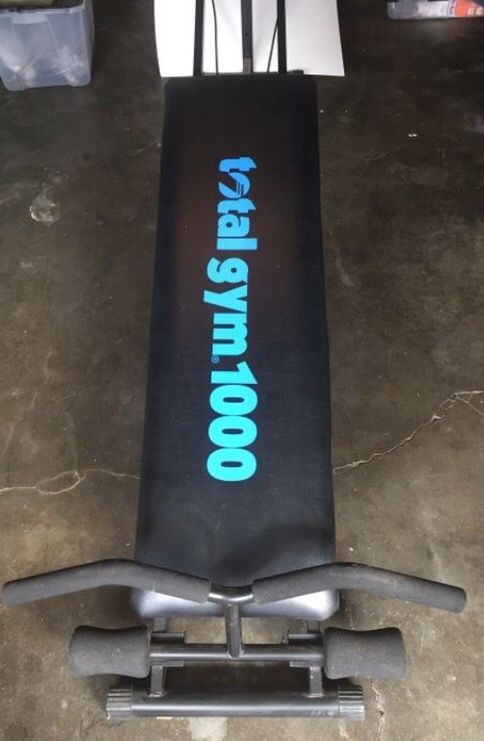 TOTAL GYM 1000 EXERCISE SYSTEM USED IN GREAT CONDITION