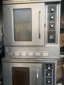 Bloggett Double Stack Convection oven!