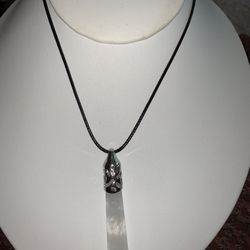 New Moon Stone Necklace 