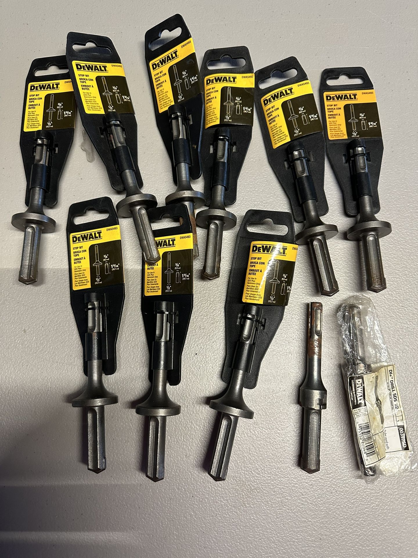 Dewalt 1/2 Sds Stop Bit