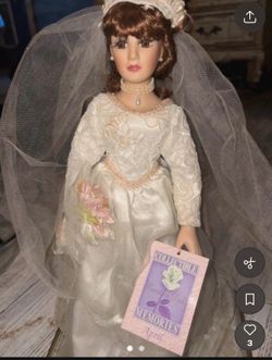 Beautiful bride doll