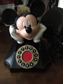 Vintage Mickey Mouse desk phone