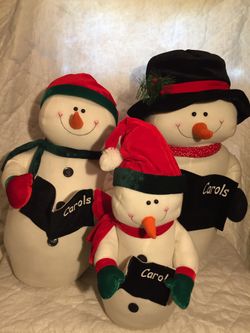 Snowman Trio