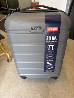 20” wrangler, carry-on suitcase