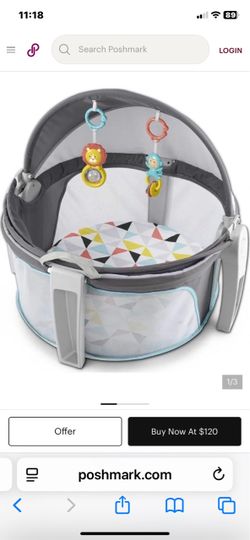 Fisher-Price On- the-Go portable Bassinet $40