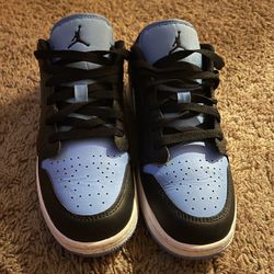 Blue And Black Jordan’s  
