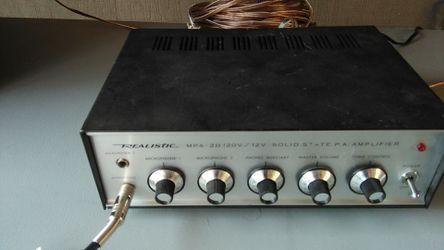 Public address system, PA