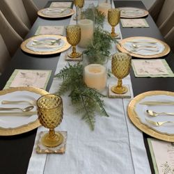 Dining Table And 10 Chairs