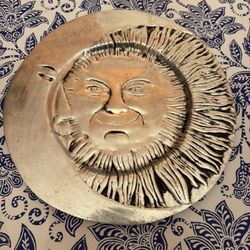 Mexican Pewter 12” Platter And Salad Mixers 