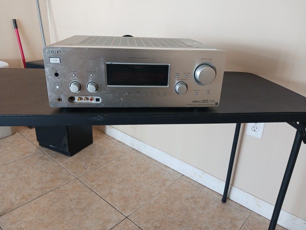 Sony Amplifier And Tuner