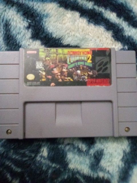 Super Nintendo Donkey Kong Country 2