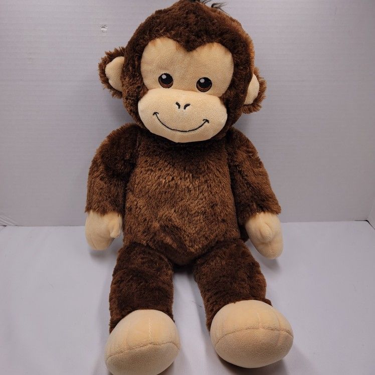 18" Curious George Build A Bear Plush Stuffed Animal BAB Brown Monkey Toy Soft