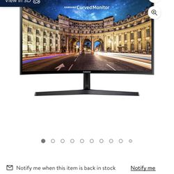 Samsung 24” Curved Monitor