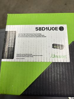Lexmark 58D1U0E Ultra HIGH Yield Contract Toner Cartridge, Black