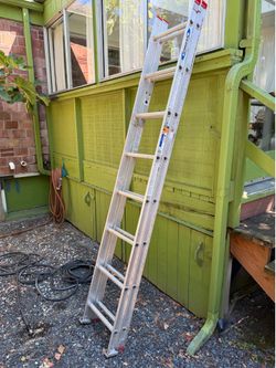 Werner 16ft aluminum extension ladder