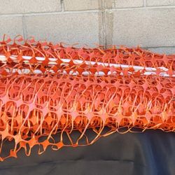 Orange Temporary Fence